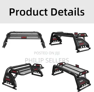 Bed Roll Bars for Universal Trucks, SYHVU Sport Rack Roll Ba