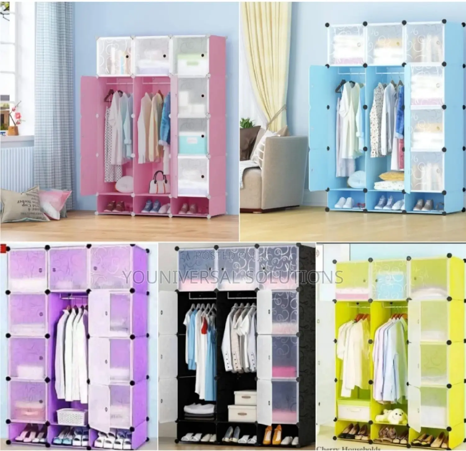 Heavy Duty Plastic Wardrobe