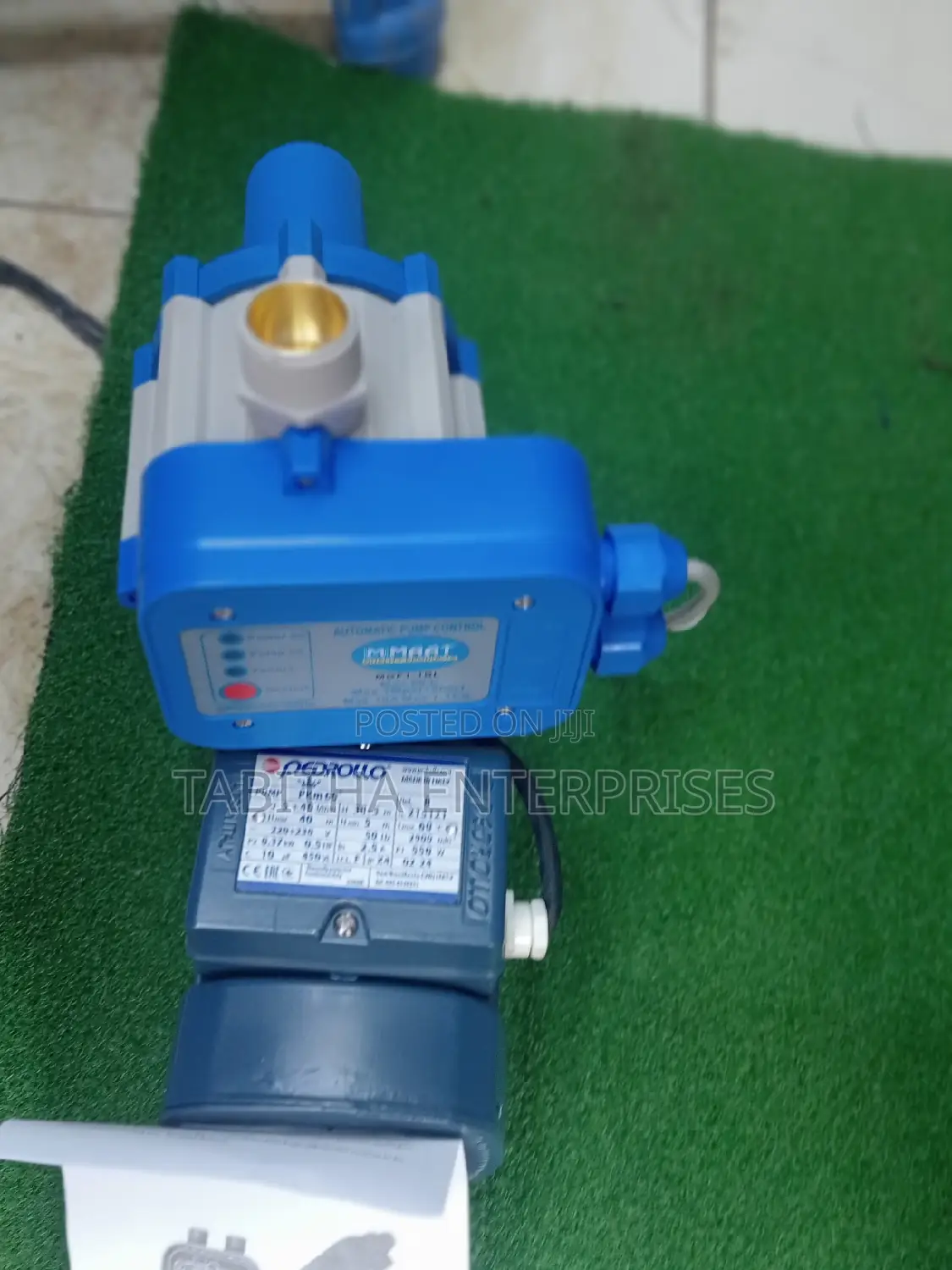 Automatic Pressure Control/ Pedrollo Water Pump