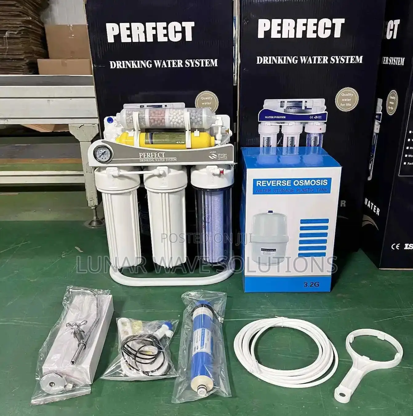 Counter-top Reverse Osmos Water Purification