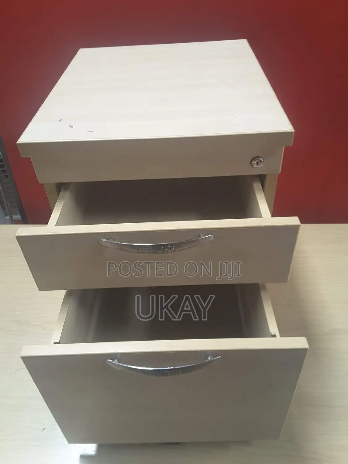 Uk-2-Drawer File Cabinet With Wheels
