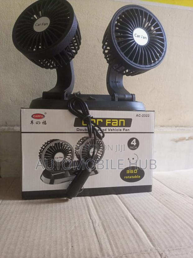Dual Fan Vehicle Fan