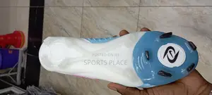 Phantom Luna Low-Cut Football Boots White and Blue