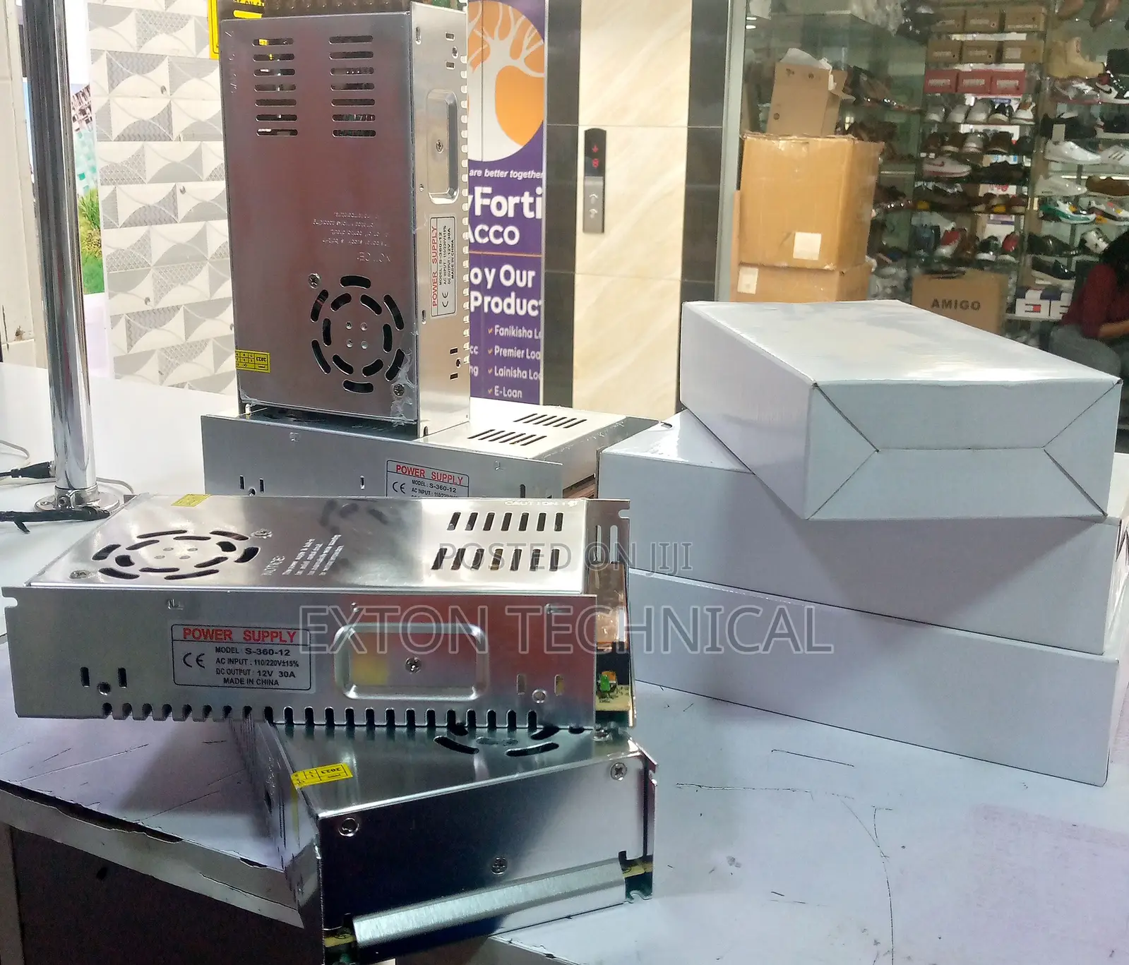 Switching Dc Power Supply 12v 30a 360w Open