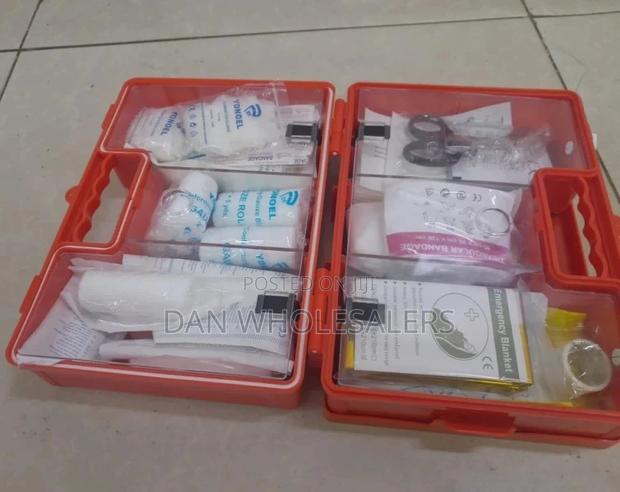 Red First Aid Kit Well Equiped - main view