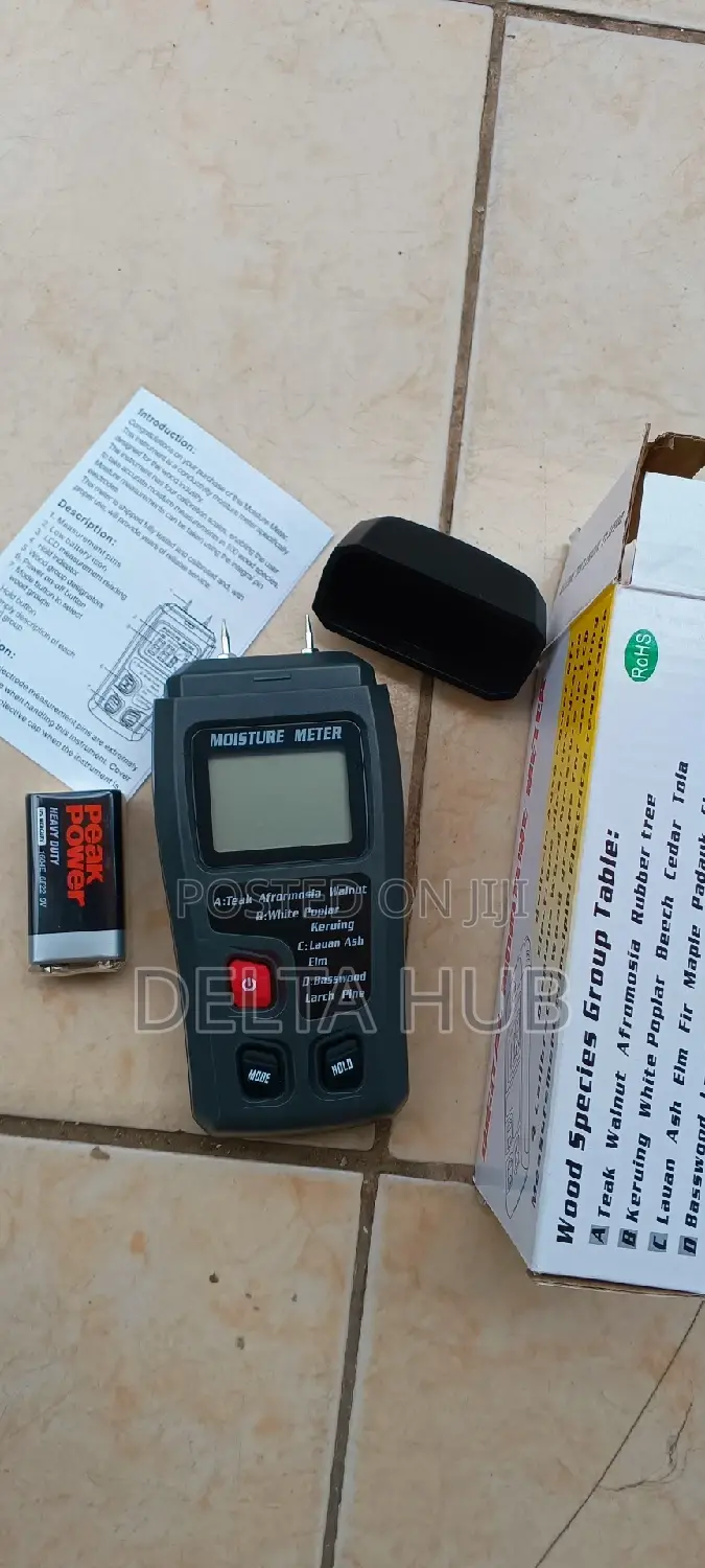 Wood Moisture Content Meter