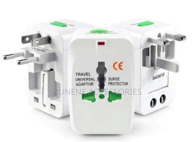 Universal Worldwide Travel Adapter Power Charger Wall Plug - thumbnail 2