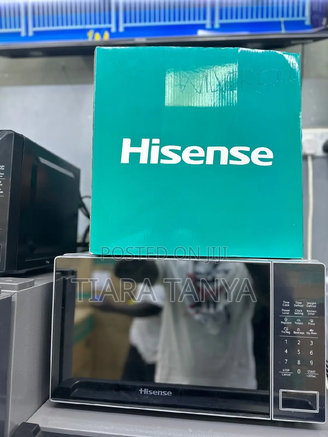 Hisense 20L Digital Microwave H20MOMBS11(Black)
