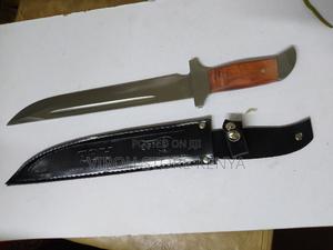 ASE Long Stainless Knife With Carrying Bag Camping Knife - thumbnail 2