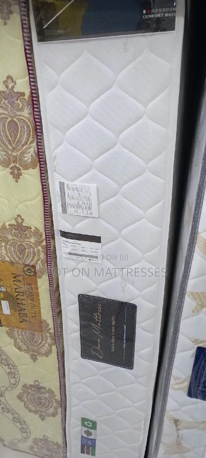 6by6 12inch Orthopaedic Spring Mattresses With Tausi Art!