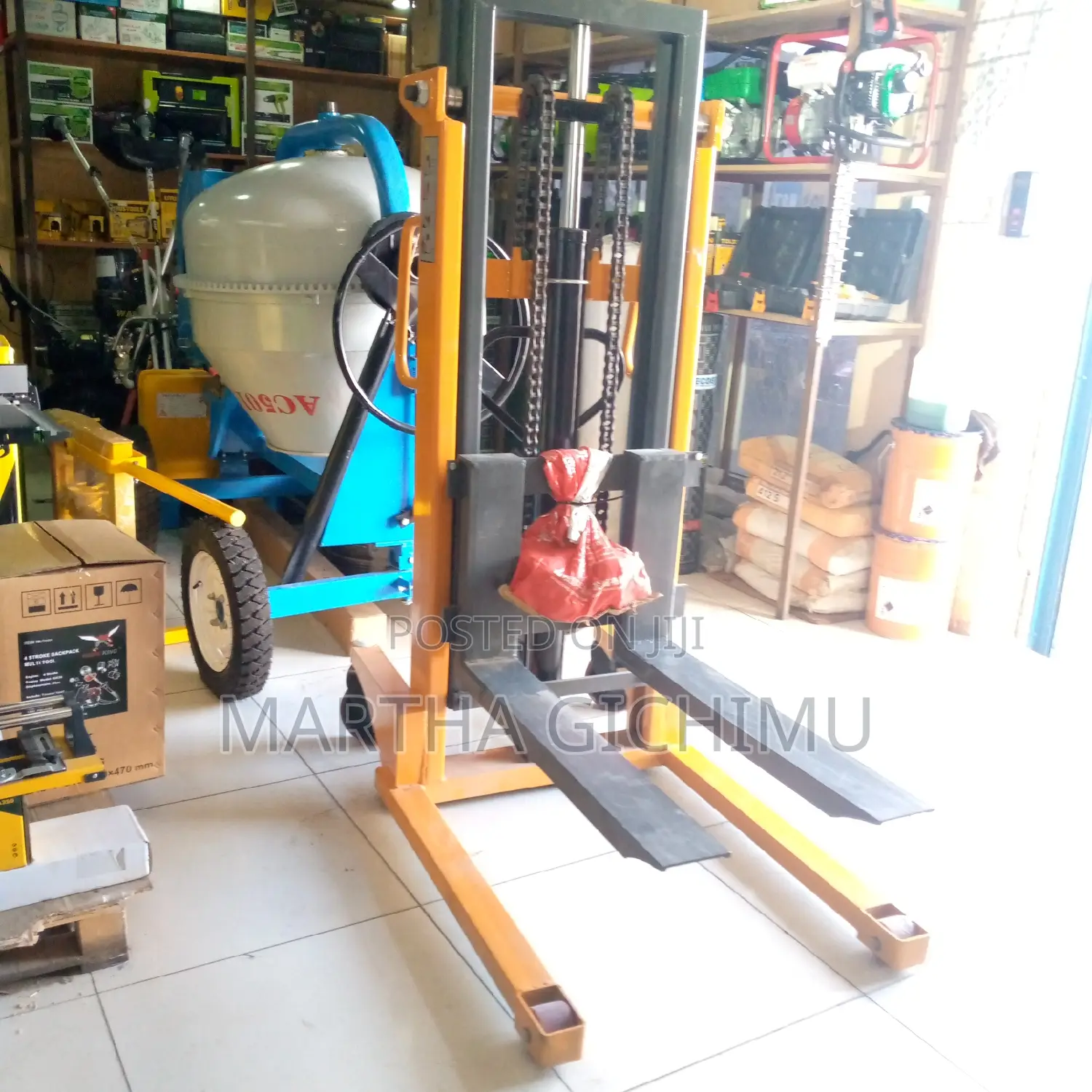 Stacker Trolley Machine