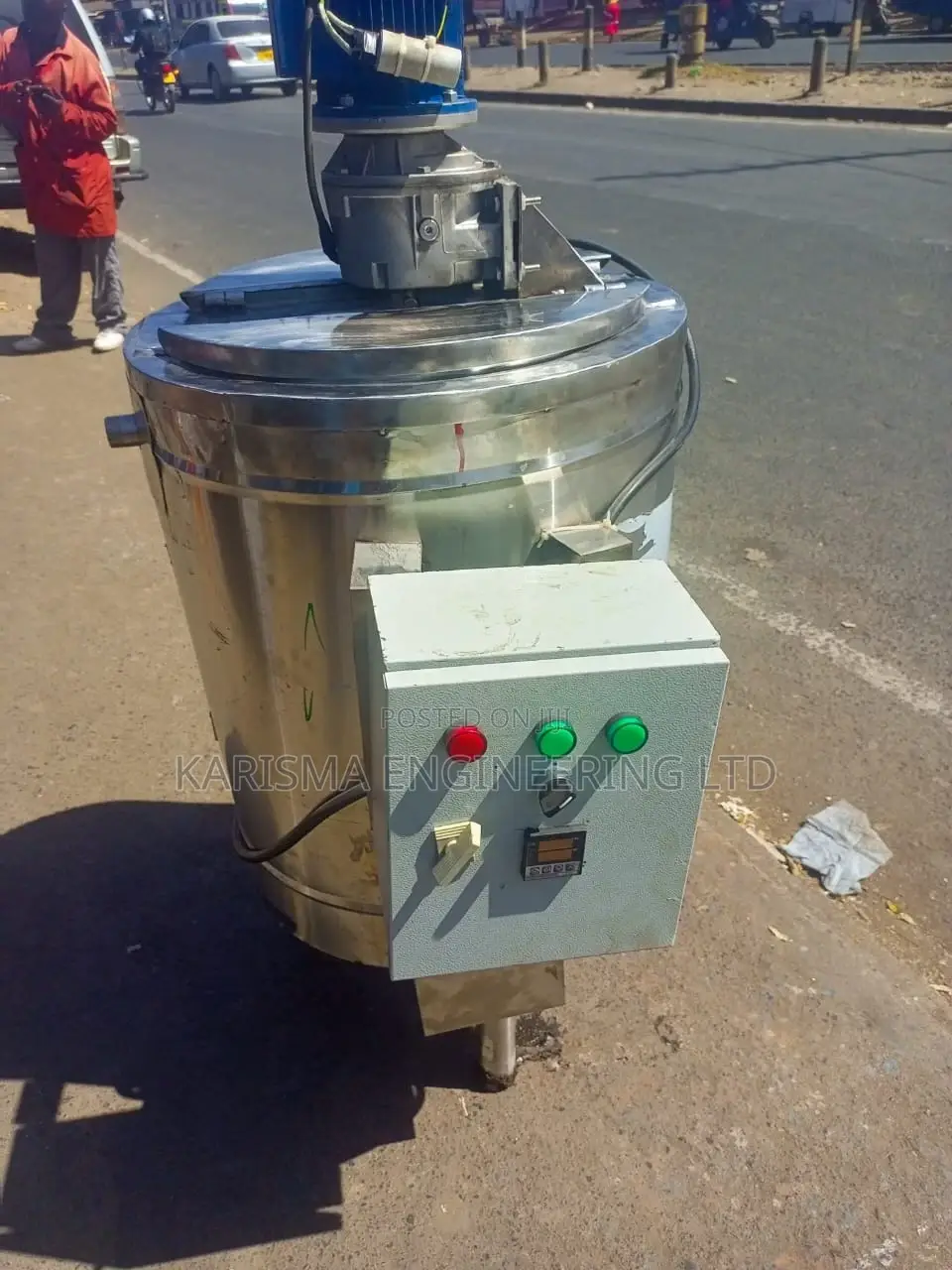 Stainless Modern Milk Pasteurizer