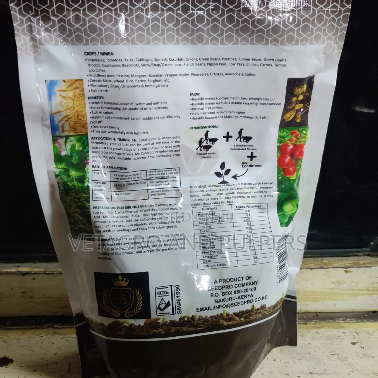 Suregrow Mr Conditioner Humic Acid Rich