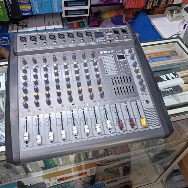 Omax PMR8 Eight Channels Mixer - thumbnail 3
