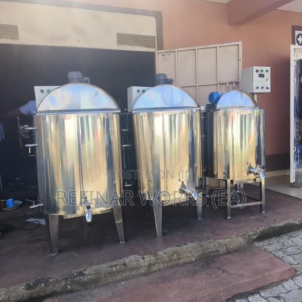 Milk Pasteurizer - Dairy Industries - Mixer/ Boiler - thumbnail 5