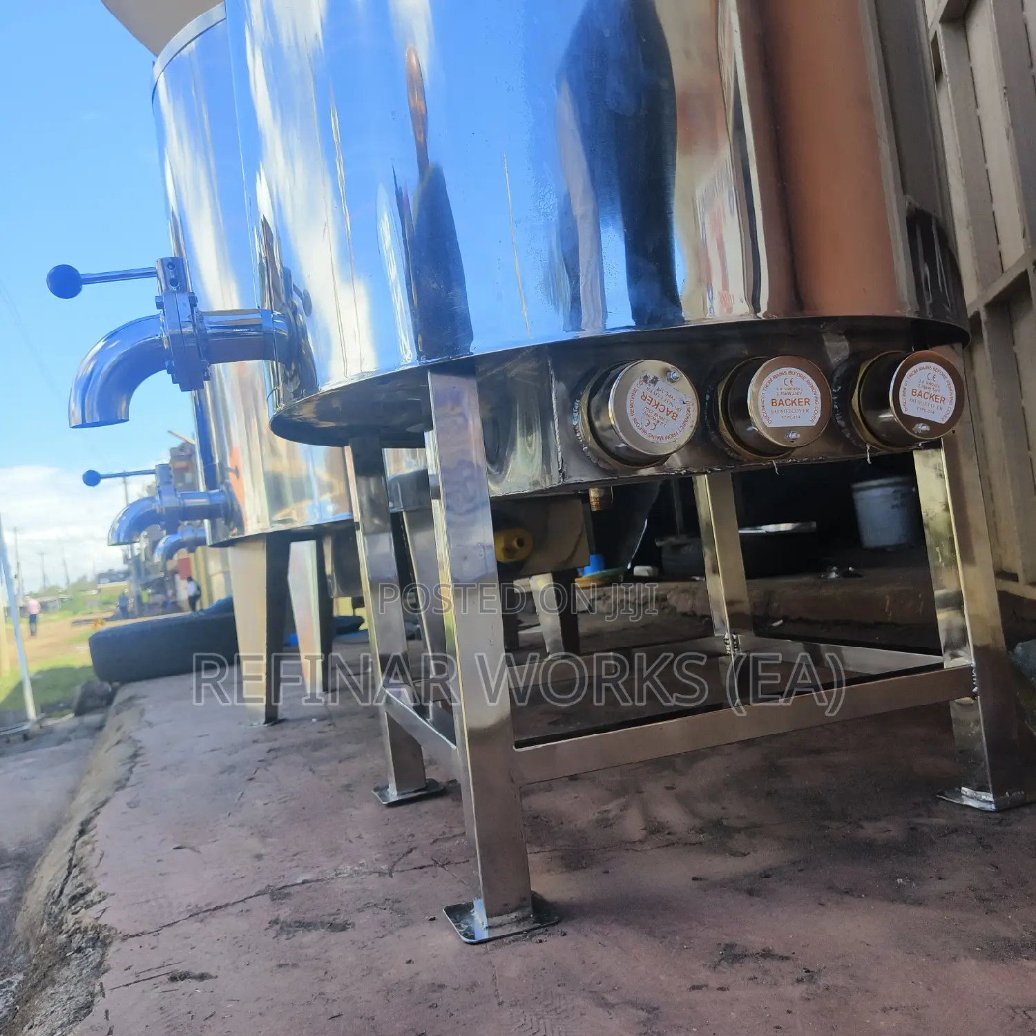 Milk Pasteurizer - Dairy Industries - Mixer/ Boiler