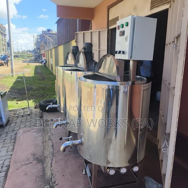 Milk Pasteurizer - Dairy Industries - Mixer/ Boiler - thumbnail 10