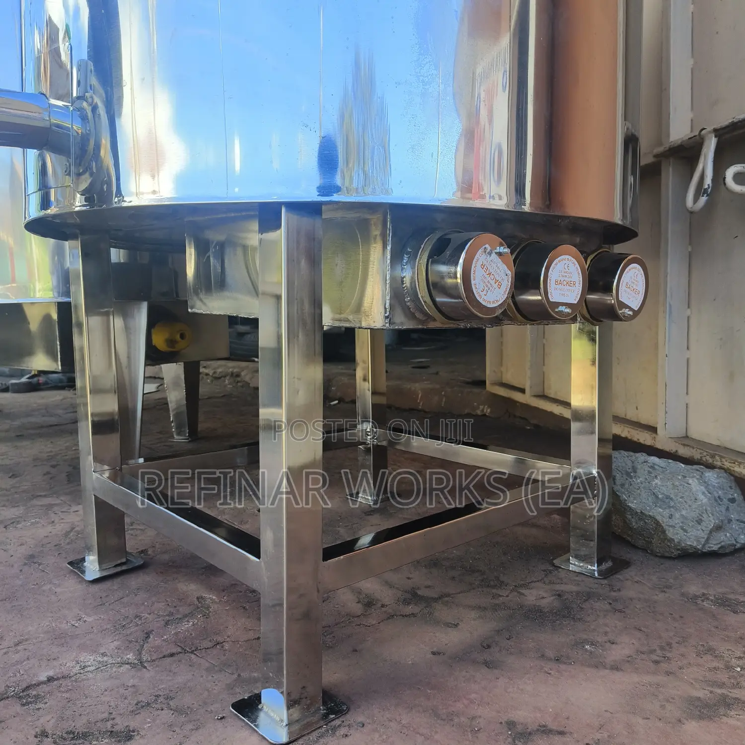 Milk Pasteurizer - Dairy Industries - Mixer/ Boiler