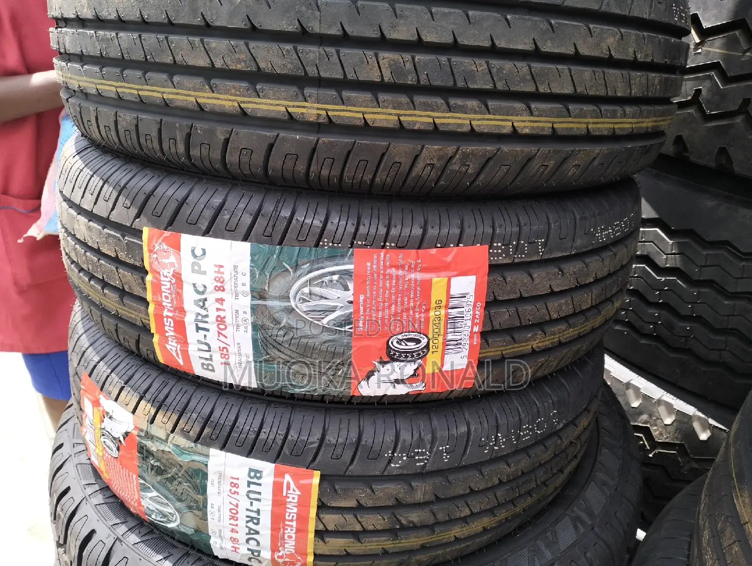 185/70r14 Armstrong Tyre Made in Thailand