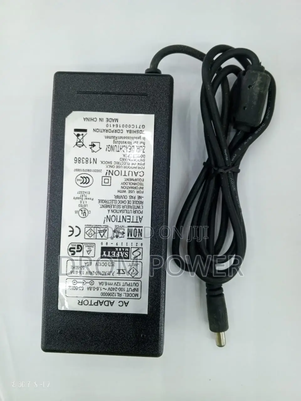 AC 12V 6A Power Adapter