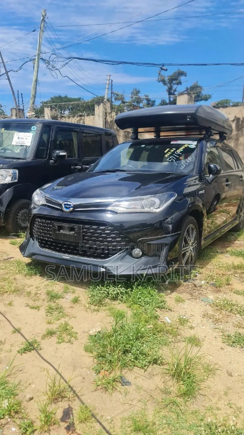 Toyota Corolla Fielder 2017 Black