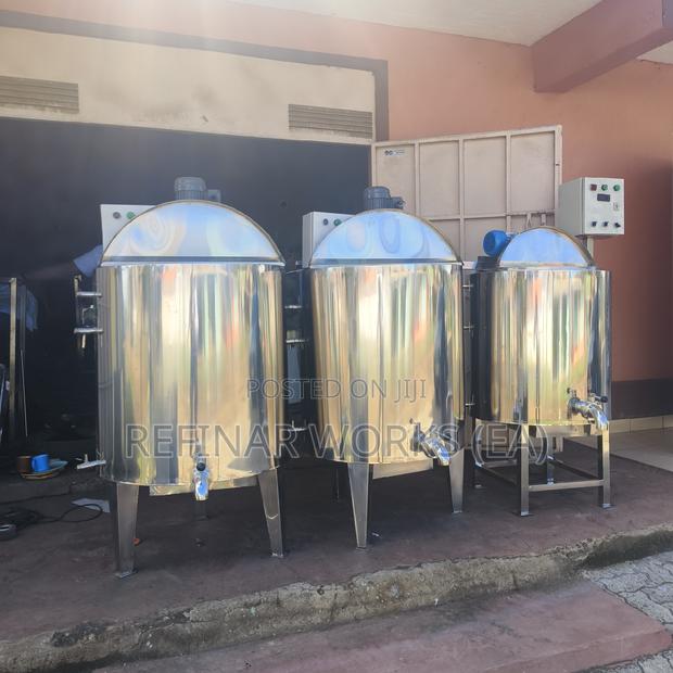 Milk Pasteurizers for Dairy Industries Mixing / Heating