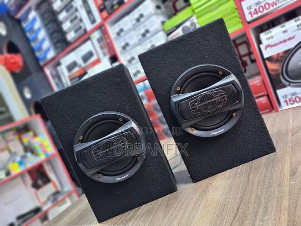Pioneer 350 Watts 6 Inch Round Midrange Speakers- A Pair