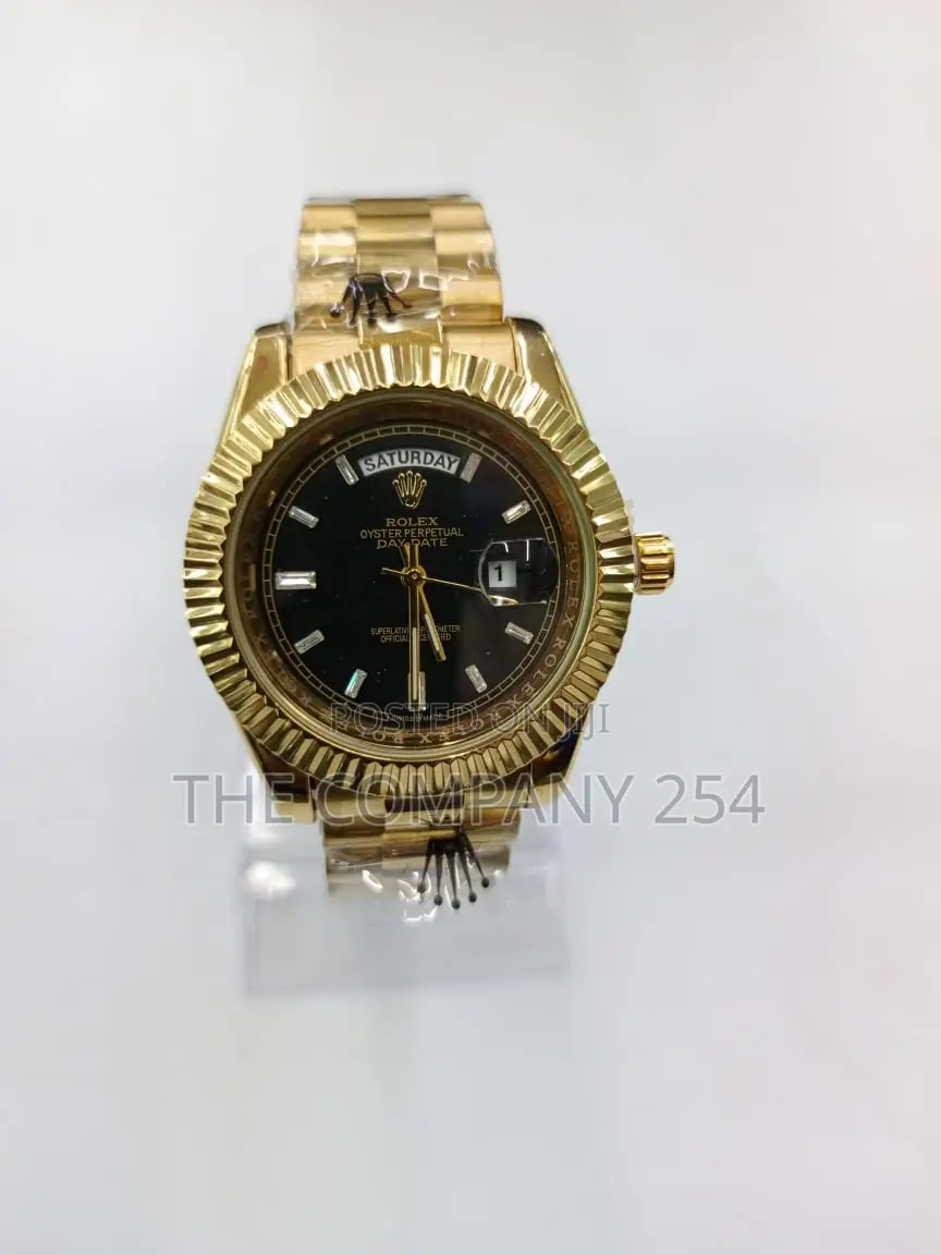 Rolex Oyster Perpetual Unisex Day Date Wrist Watches.