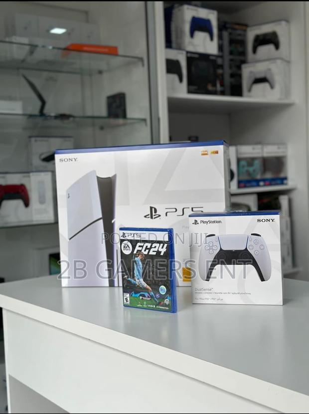 Play Station 5 New Slim Version - thumbnail 3