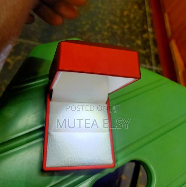 Red Executive Double Ring Boxes - main view