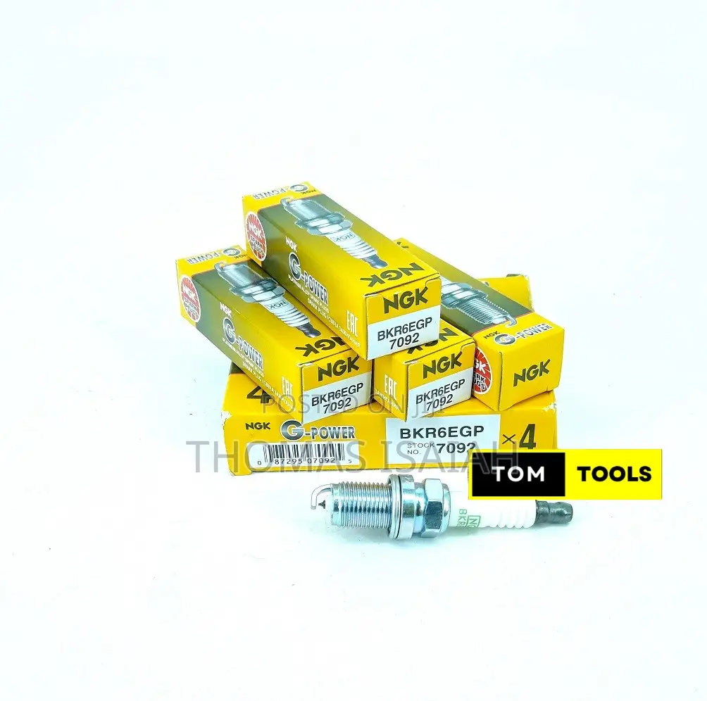 NGK Bkr6egp 7093 Platinum Alloy Spark Plugs X 4