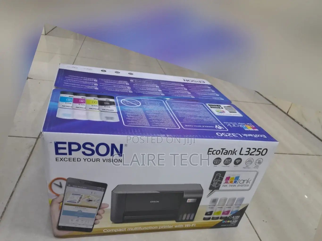 Eco Tank Epson L3250 Ink Jet Printer