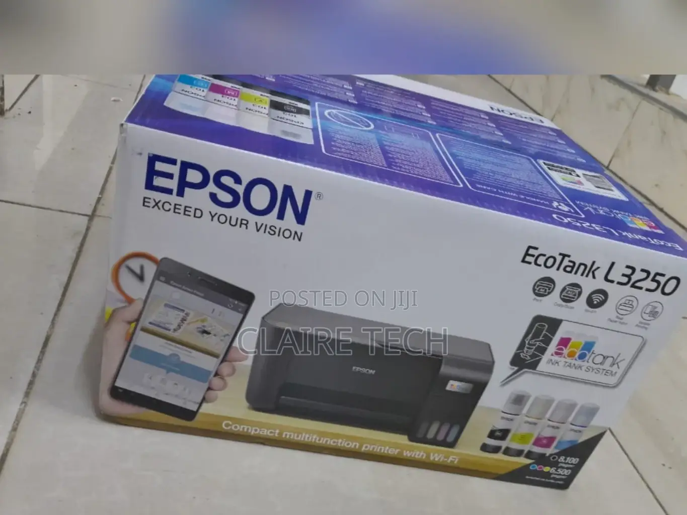 Exceed Your Vision With Eco Tank Epson Printer L3250