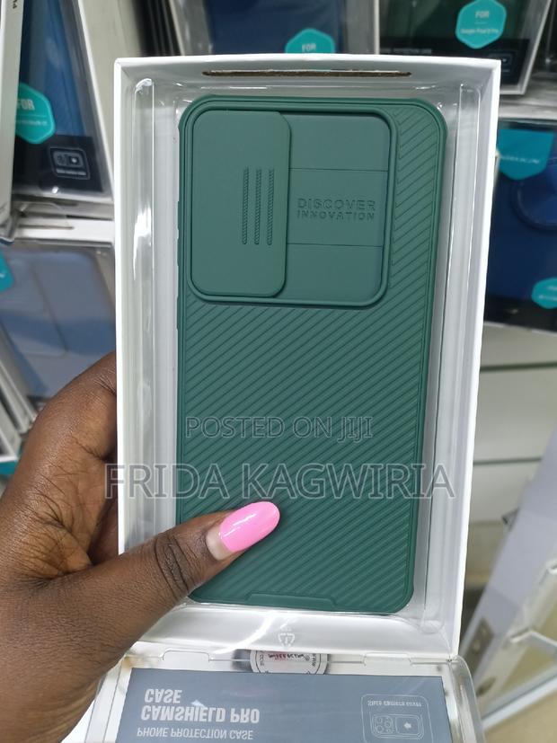 Samsung S24+ Nilkin Camshield Back Cover - thumbnail 2