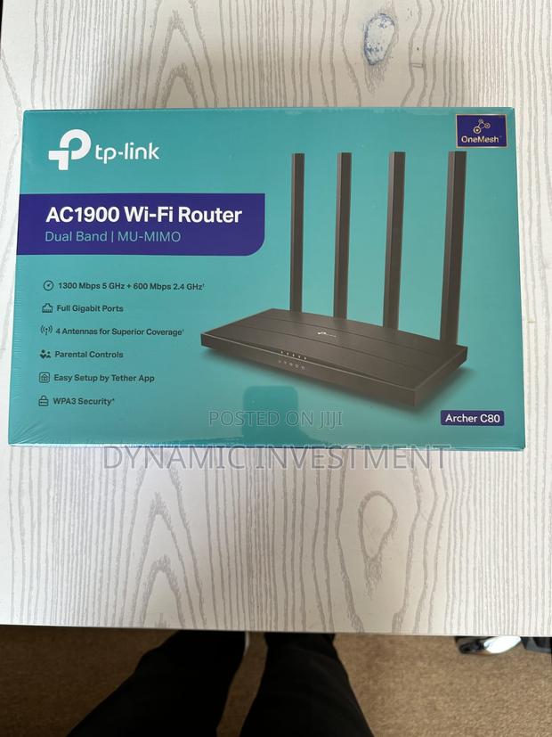 Tp Link Archer C80 AC1900 Wireless MU-MIMO Wi-Fi 5 Router