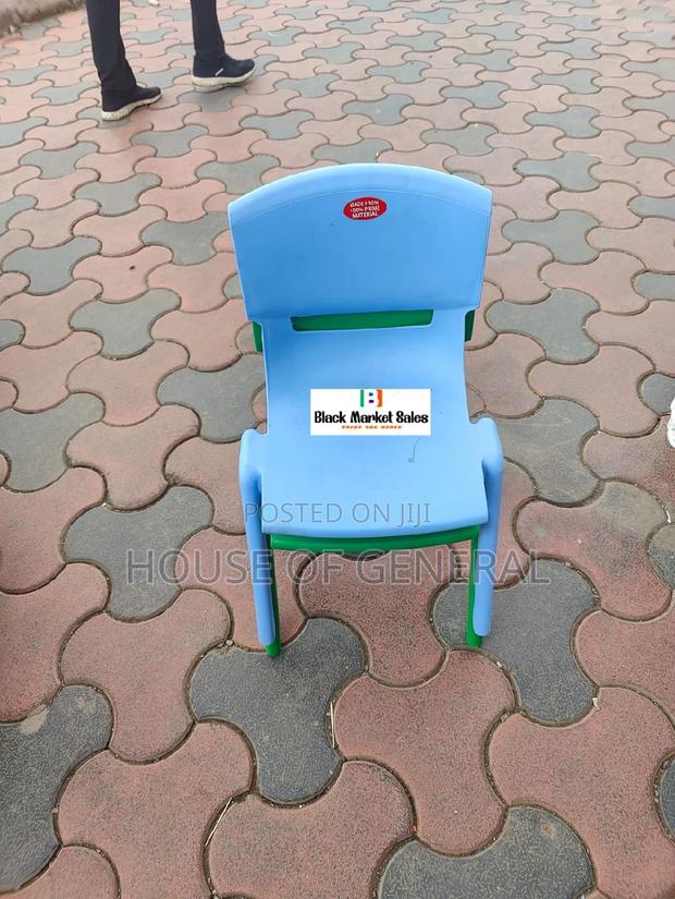 Kids Armless Plastic Chairs - main view