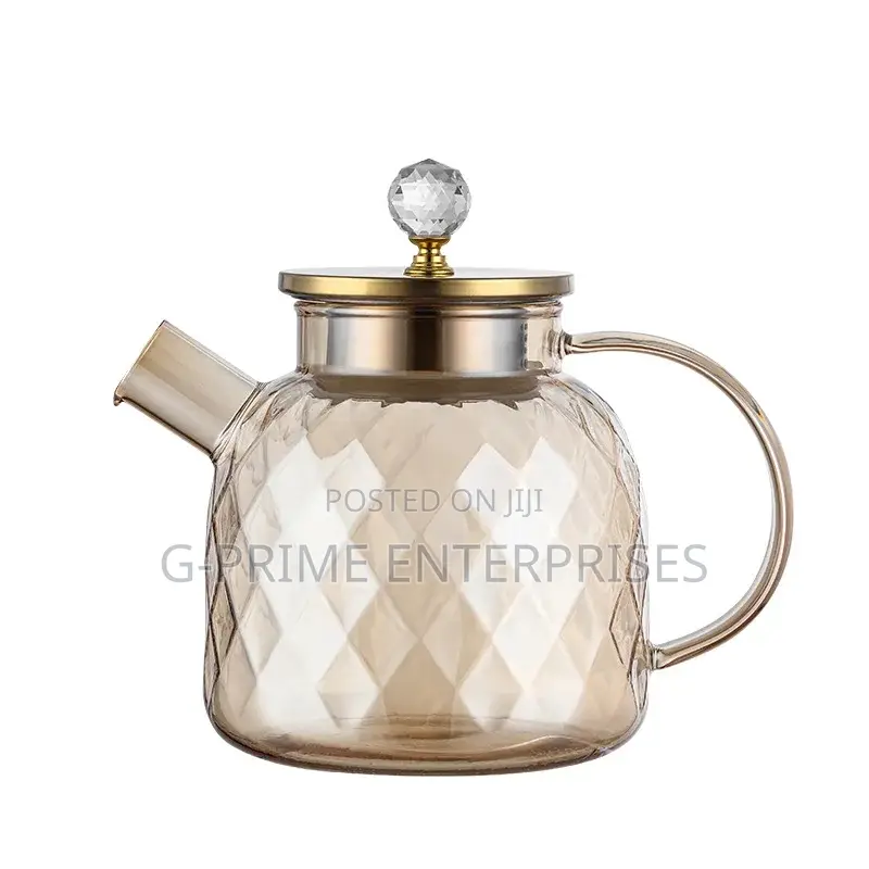 Heat Resistant Glass Tea Pot