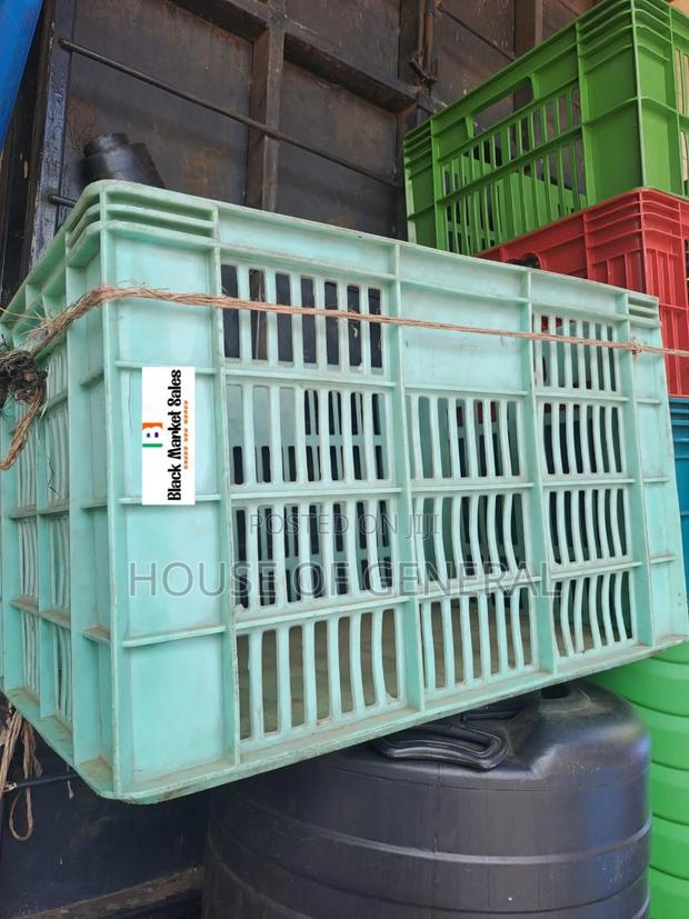 Strong Big Plastic Crates - main view