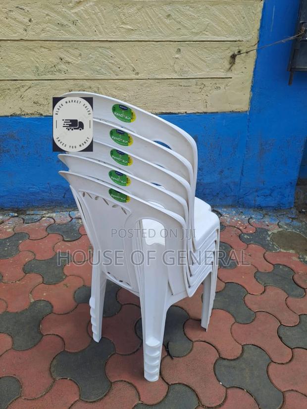 Good Quality Kenpoly Armless Plastic Chairs - thumbnail 2