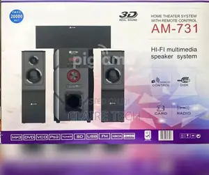 Amtec AM-731 20000watts3.1CH Home Theater System