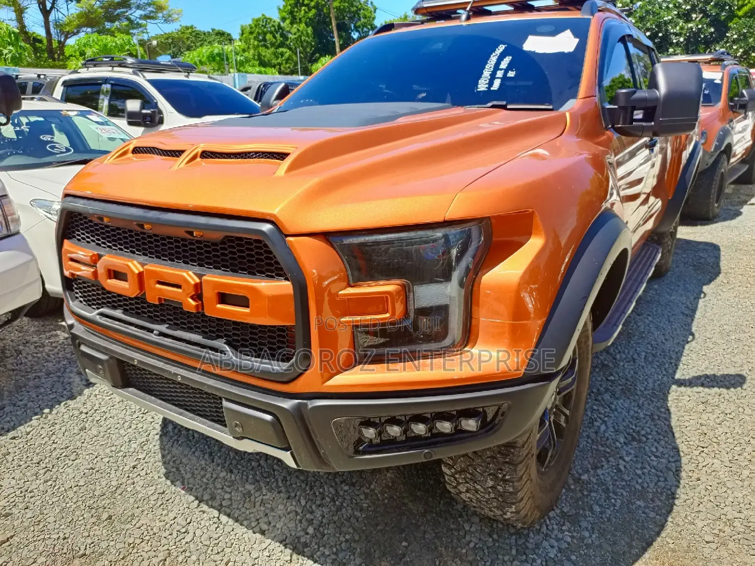 Ford Ranger 2017 Orange