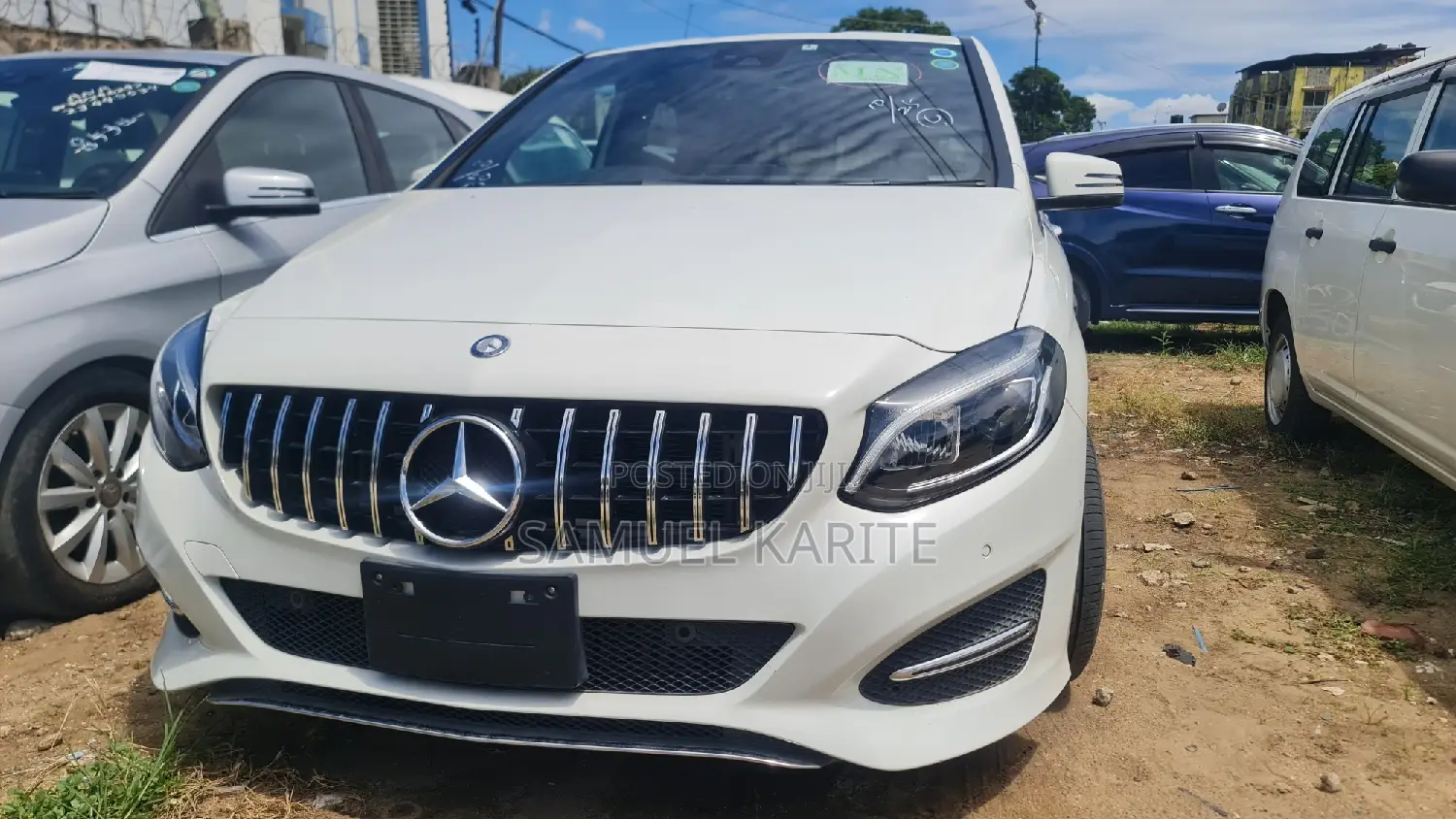 Mercedes-Benz B-Class Base B 250e 2017 White