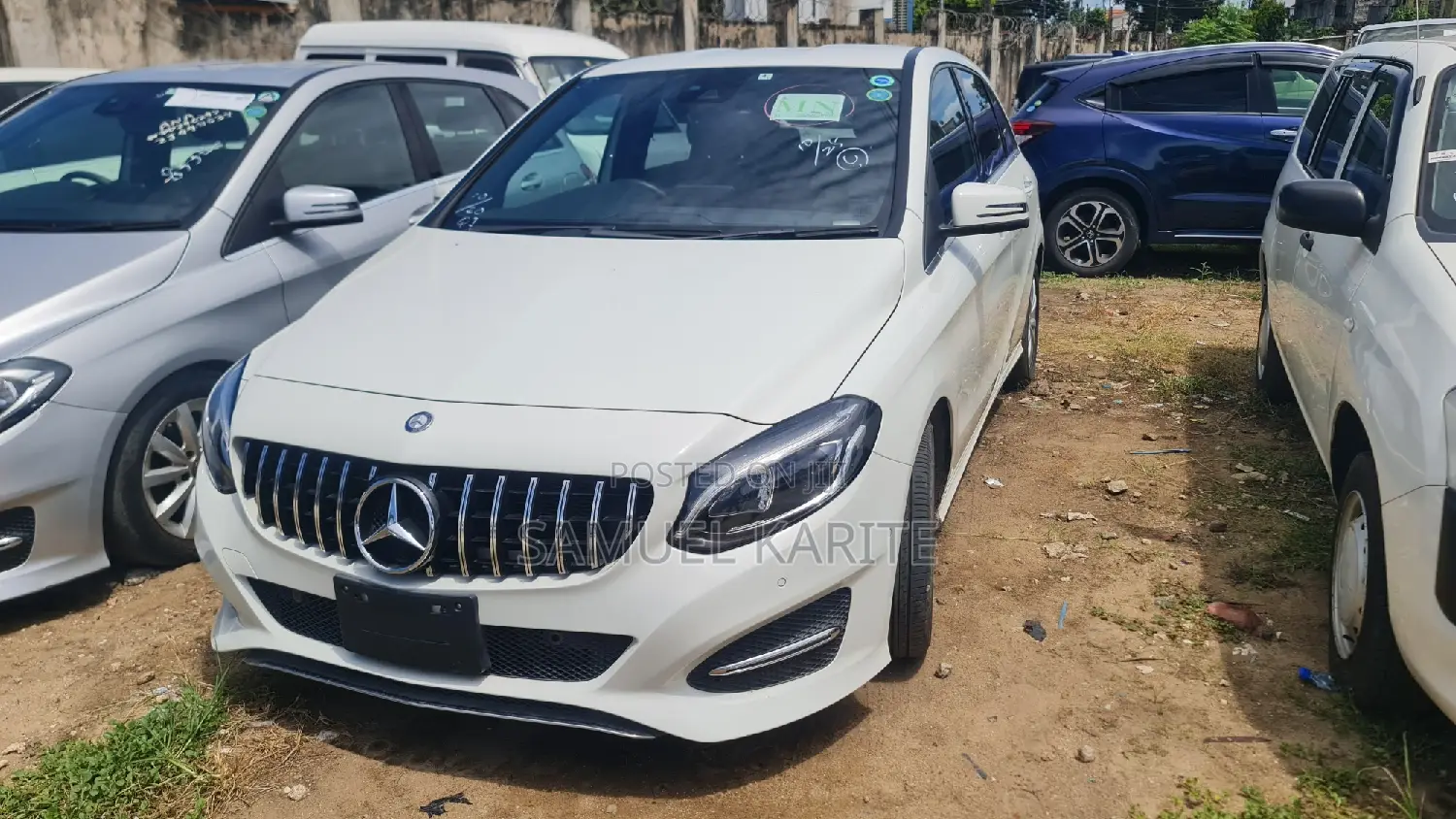 Mercedes-Benz B-Class Base B 250e 2017 White
