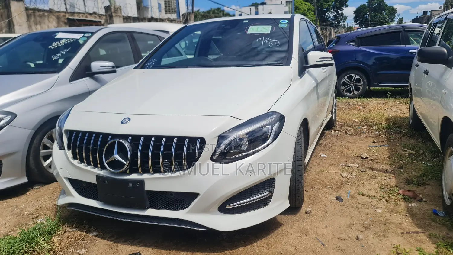 Mercedes-Benz B-Class Base B 250e 2017 White
