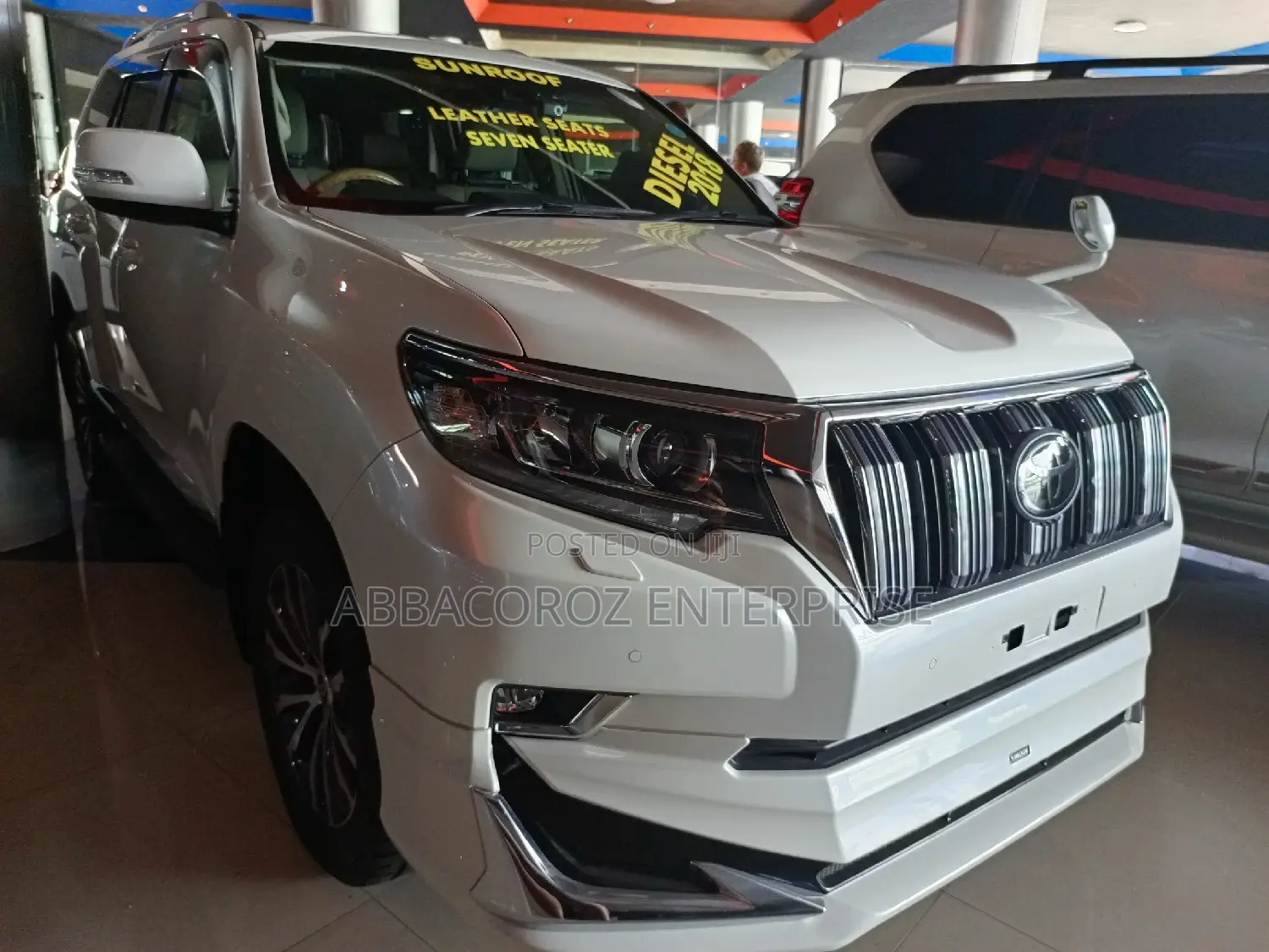 Toyota Land Cruiser Prado 2.8 2018 White
