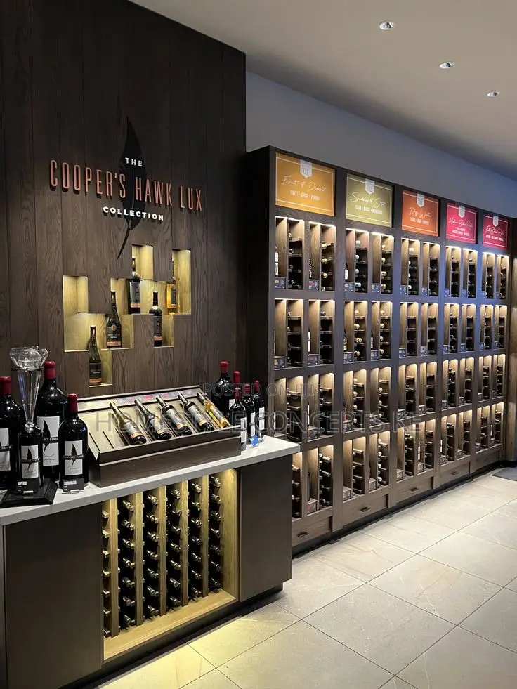 Wines and Spirits Liquor Store Shop Interior Fittings