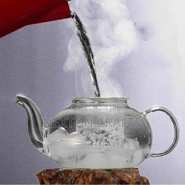 Heat Resistant Glass Teapot - thumbnail 3