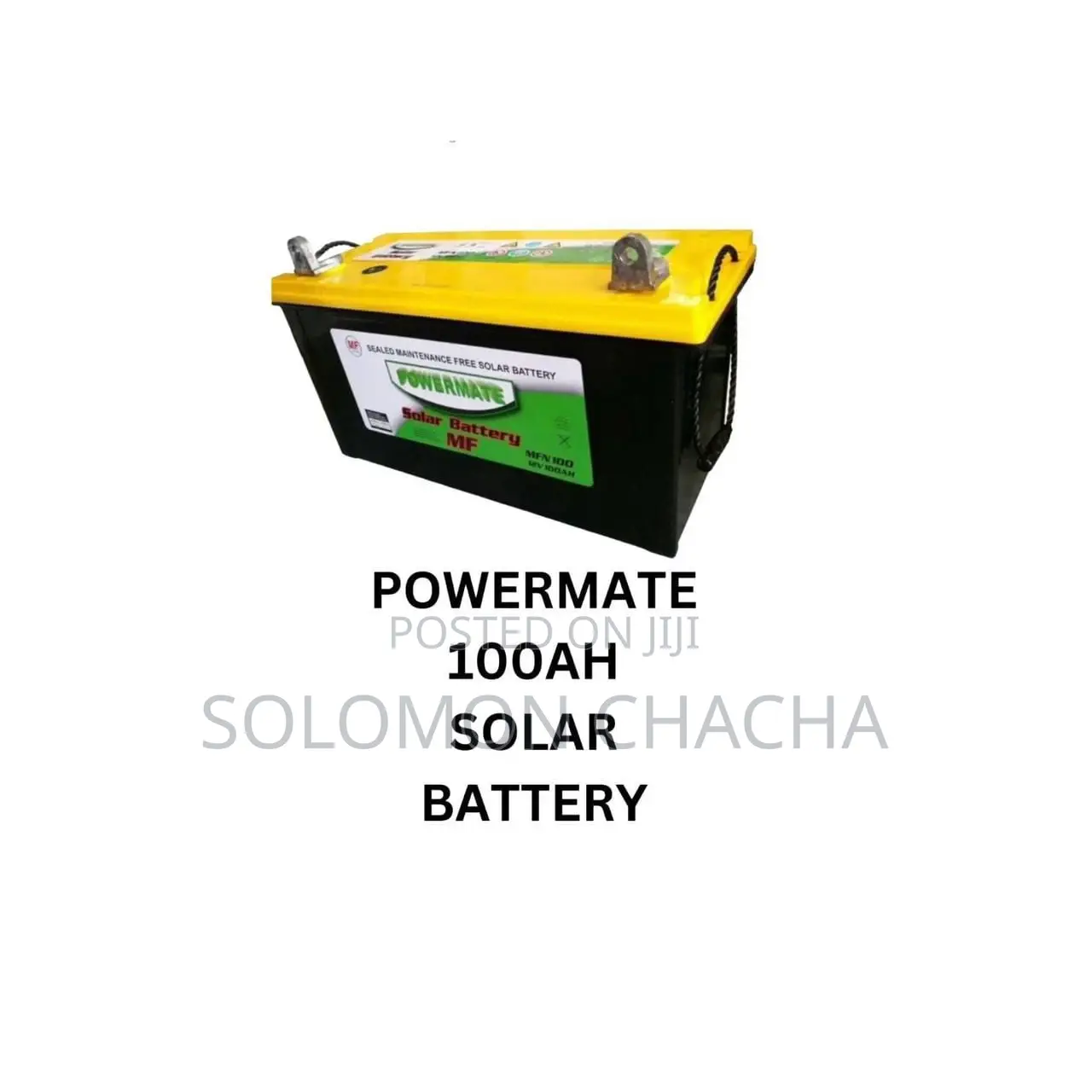 Powermate 100ah 12v Solar Battery