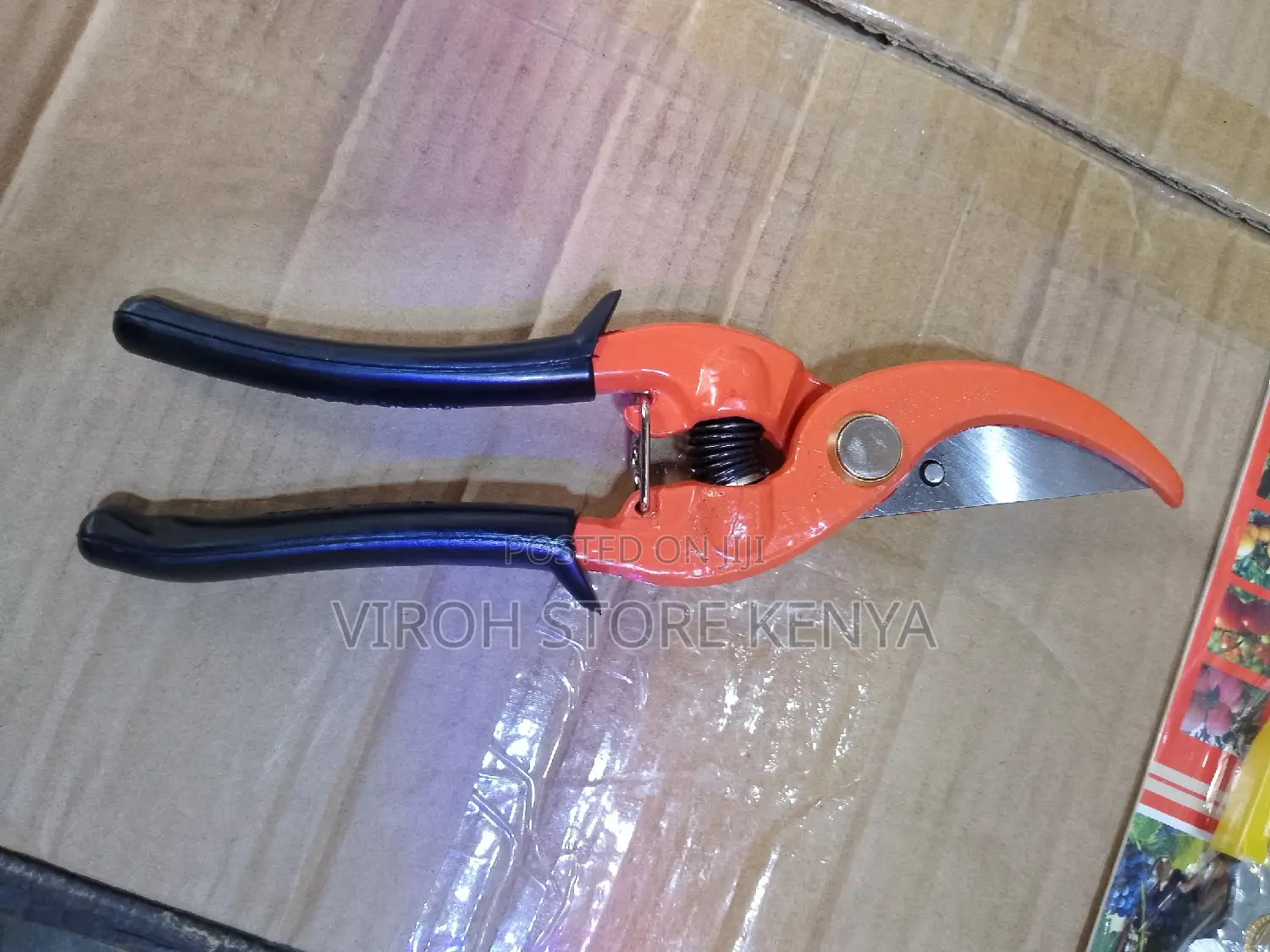 Pro Pruning Scissors Rubber Handle Size 9" Scissors