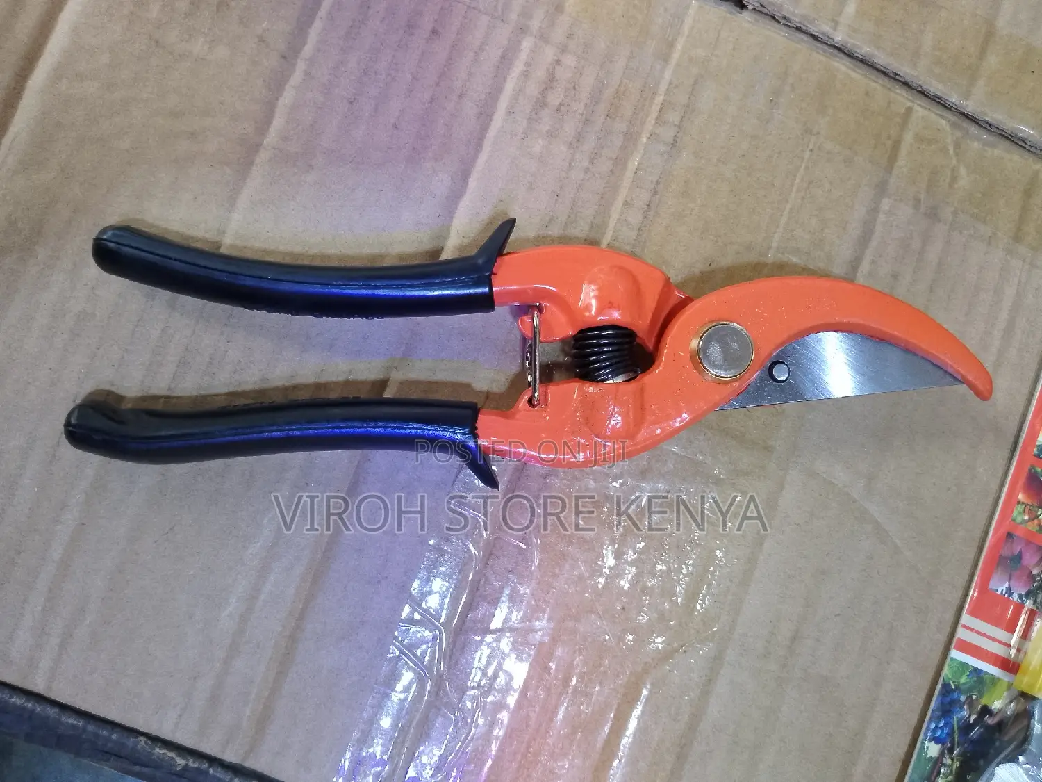 Pro Pruning Scissors Rubber Handle Size 9" Scissors